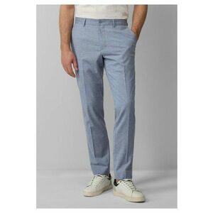 Pantaloni costum barbati cu model fin si croiala Regular Fit imagine