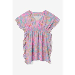 Rochie lejera cu decolteu in V imagine