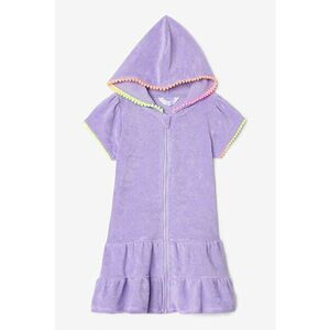 Rochie de plaja din material terry cu fermoar imagine