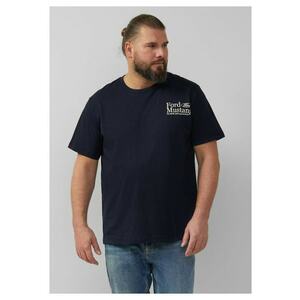Big Sizes Tricou barbati big sizes cu imprimeu Ford® - decolteu la baza gatului - bleumarin inchis imagine