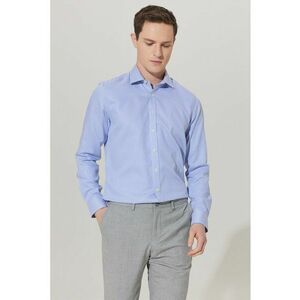 Camasa slim fit cu model grafic imagine