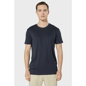 Tricou din amestec de lycell cu decolteu rotund imagine