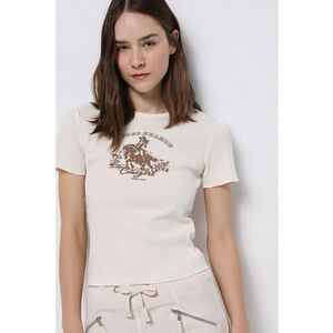 Tricou slim fit cu logo imagine