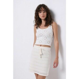 Fusta scurta cu snururi imagine