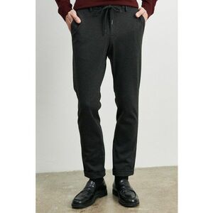 Pantaloni cu talie medie si snur imagine