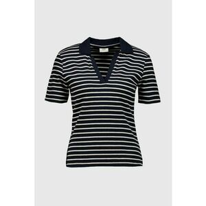 Tricou polo cu model in dungi imagine