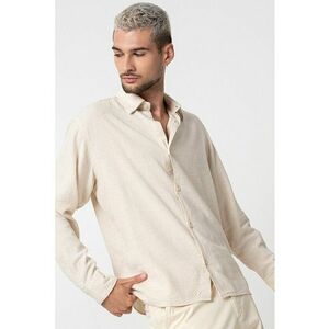 Camasa relaxed-fit din amestec de in imagine