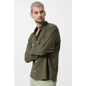 Camasa relaxed-fit din amestec de in imagine