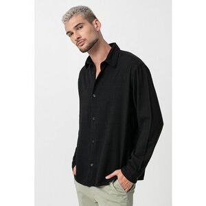 Camasa relaxed-fit din amestec de in imagine