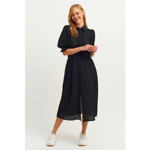 Rochie-camasa midi cu croiala in A imagine