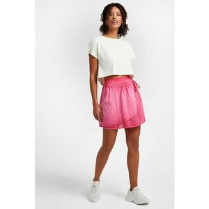 Fusta scurta din bumbac cu talie inalta imagine