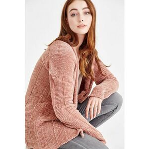 Cardigan tricotat cu maneci lungi imagine