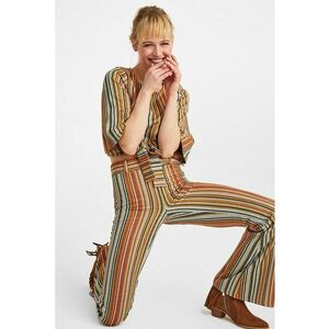 Colanti evazati cu dungi imagine