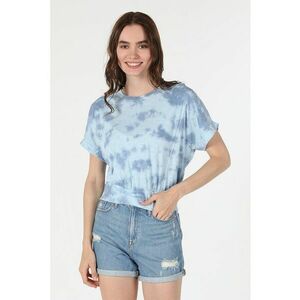 Tricou cu model tie-dye imagine