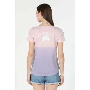 Tricou cu imprimeu tie-dye imagine