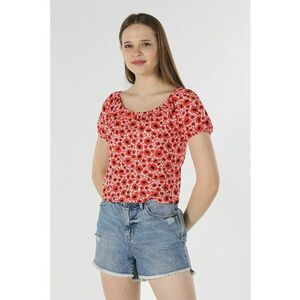 Tricou cu imprimeu floral imagine