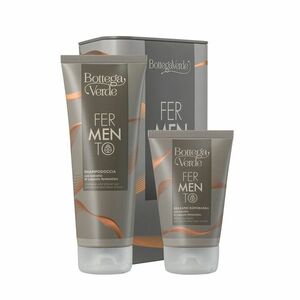 Set Produse - Ingrijire Corp si Barba - Fermento - Hidrateaza si Revitalizeaza Pielea si Barba - Cu Formula Nutritiva si Aroma Masculina Eleganta - Ideal pentru Rutina Zilnica - 200 ml - 75 ml imagine