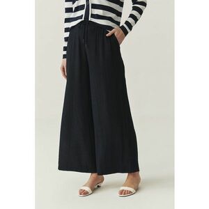 Pantaloni cu croiala ampla si talie inalta imagine