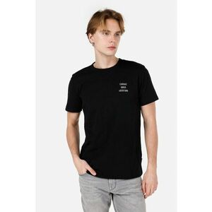 Tricou de bumbac cu imprimeu pe spate imagine