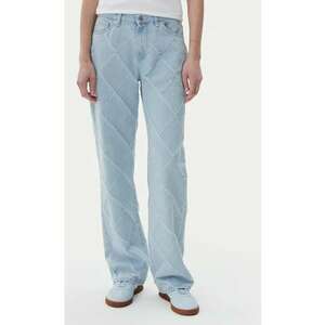 Blugi dama - 305405562 - Bumbac - Albastru imagine