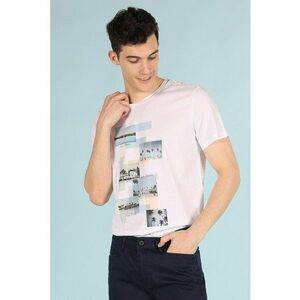 Tricou de bumbac cu imprimeu foto imagine