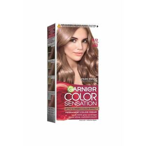 Vopsea de par permanenta cu amoniac Color Sensation 8.12 Blond deschis cenusiu irizat - 112 ml imagine