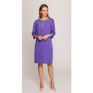 Rochie cu decupaj in forma de lacrima la decolteu - imagine