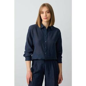 Camasa lejera din amestec de in imagine