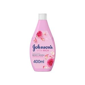 Gel de dus calmant cu apa de trandafiri si glicerina de origine vegetala JOHNSON’S®️ VITA RICH - 400ml imagine