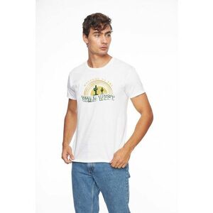 Tricou cu imprimeu frontal imagine