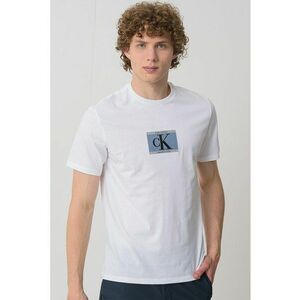 Tricou cu imprimeu si decolteu la baza gatului imagine