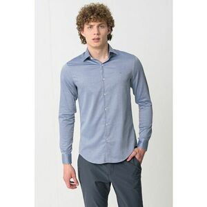 Camasa slim-fit cu guler ascutit imagine