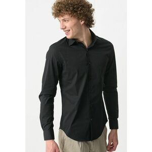 Camasa slim fit din amestec de bumbac imagine