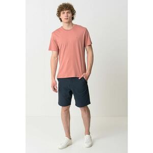 Tricou regular fit cu decolteu la baza gatului imagine