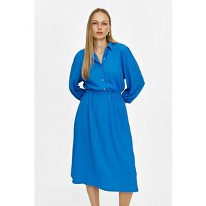 Rochie midi cu maneci lungi imagine