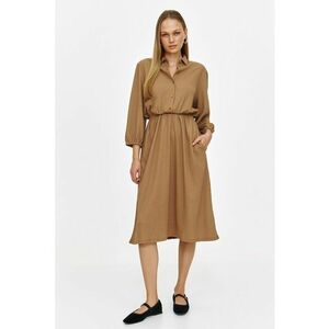 Rochie midi cu maneci lungi imagine