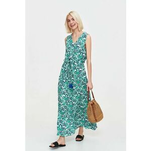 Top cu imprimeu floral si decolteu in V imagine