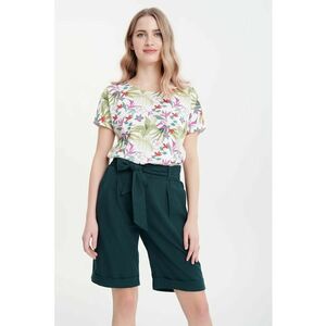 Tricou cu imprimeu floral imagine