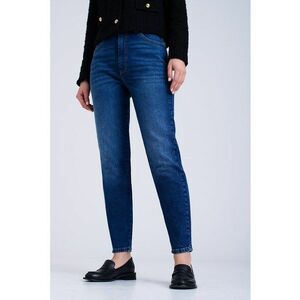 Blugi conici cu aspect decolorat imagine