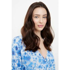 Cardigan cu imprimeu si decolteu in V imagine