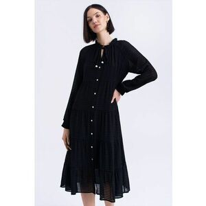 Rochie evazata cu maneci raglan imagine