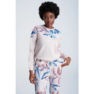 Bluza de trening cu insertii cu imprimeu imagine