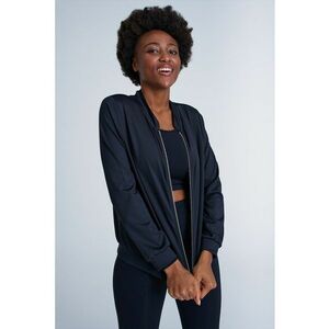 Bluza de trening cu model floral - Bleumarin - L imagine