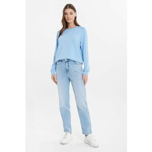 Bluza de trening cu decolteu rotund si decupaje pe umeri imagine