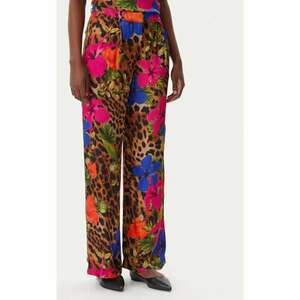 Pantaloni dama - 305350565 - Viscoza - Multicolor imagine