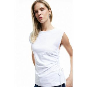 Tricou cu pliuri laterale imagine