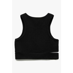 Top crop cu decupaj imagine