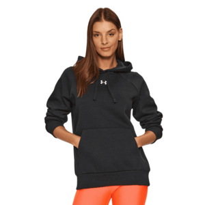 Hanorac dama cu gluga - negru - bumbac/poliester imagine