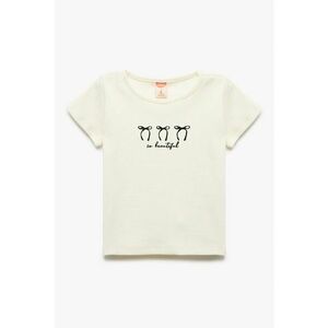 Tricou cu decolteu rotund imagine