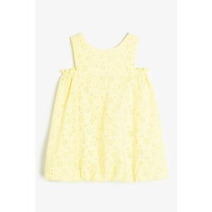 Rochie cu decupaje pe umeri si broderie imagine